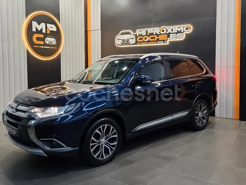 Usado Mitsubishi Outlander Motion 150 CV (110 kW) 2016 Azul SUV