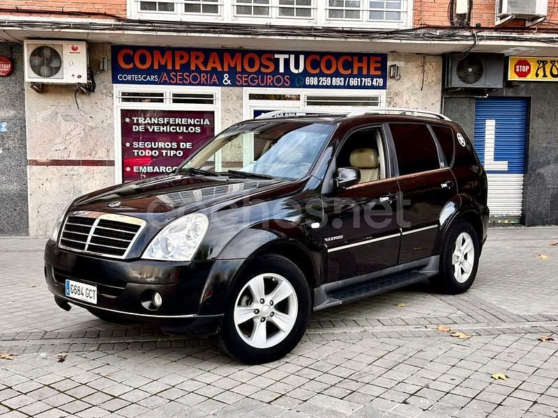 Negro Usado 2008 Ssangyong (KGM) Rexton II Limited SUV | 4900 € (Buen precio) - Imagen 1/4