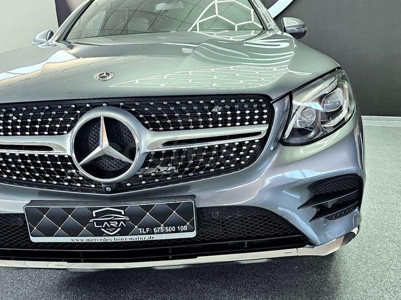 Usado Mercedes GLC350 258 CV (189 kW) 2017 Gris / plata Coupe