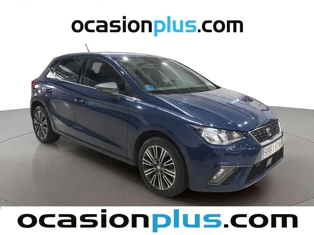 Usado Seat Ibiza XCELLENCE 90 CV (66 kW) 2019 Azul Utilitario