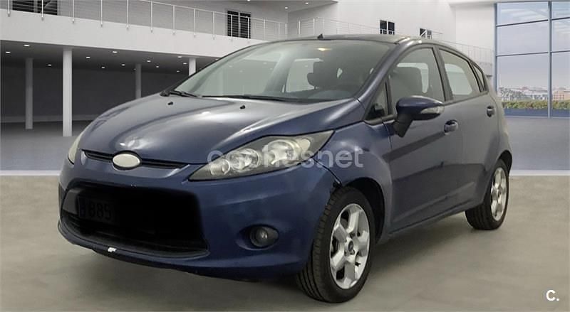 Azul Usado 2010 Ford Fiesta Trend Utilitario | 4250 € (Buen precio) - Imagen 1/4