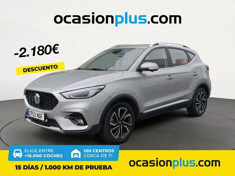 Gris / plata Usado 2024 MG ZS Luxury Berlina | 18.490 € (Un poco caro) - Imagen 1/4
