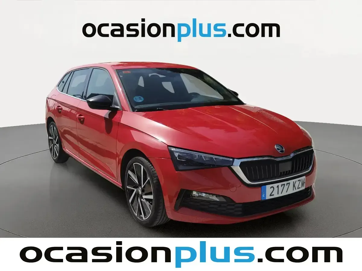 Usado Skoda Scala First Edition 150 CV (110 kW) 2019 Rojo Utilitario