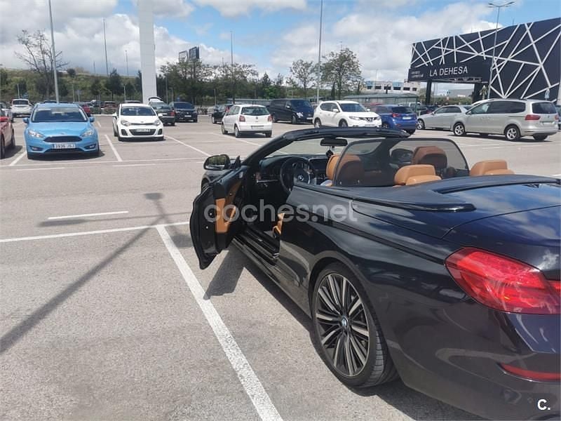 Usado BMW 640 Cabriolet 313 CV (230 kW) 2015 Marrón Descapotable