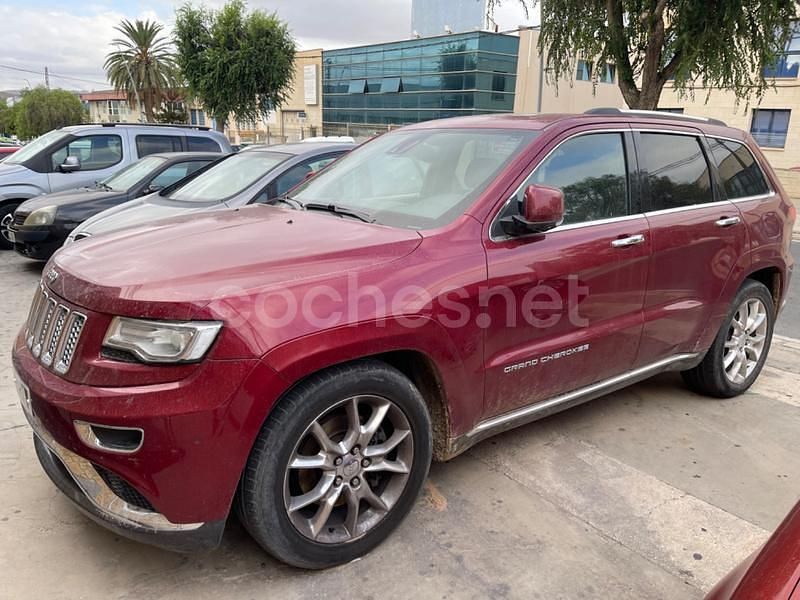 Granate Usado 2014 Jeep Grand Cherokee Summit SUV | 19.500 € (Precio justo) - Imagen 1/4