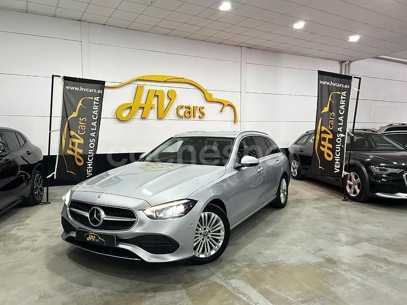 Gris / plata Usado 2022 Mercedes C220 Familiar | 27.000 € (Super precio) - Imagen 1/4
