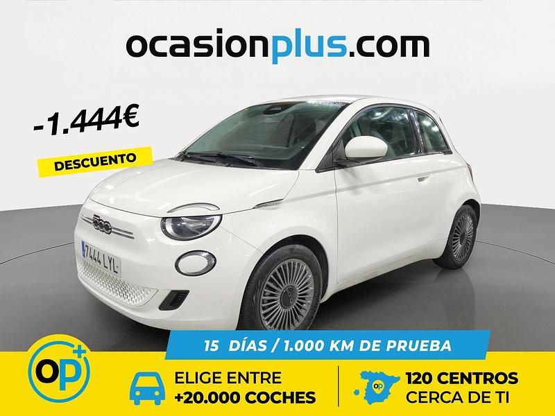 Blanco Usado 2022 Fiat 500e Icon Utilitario | 15.890 € (Precio justo) - Imagen 1/4