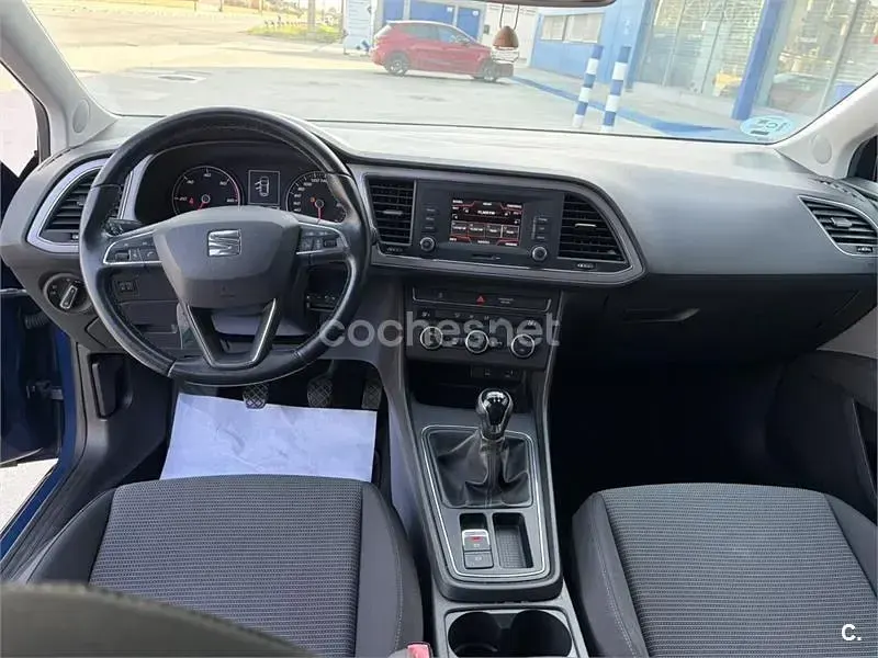 Usado Seat Leon ST Reference 115 CV (84 kW) 2017 Azul Familiar