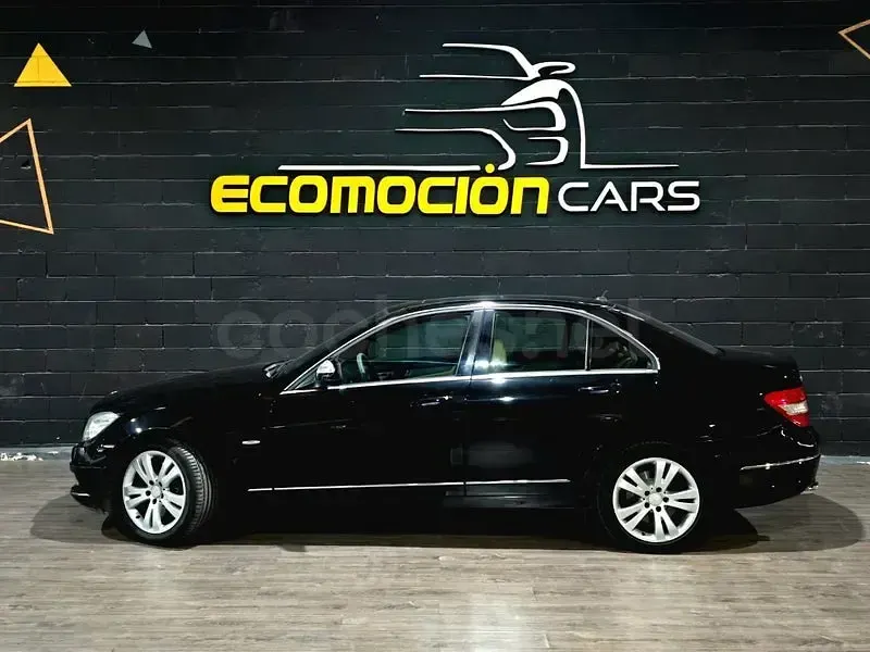 Usado Mercedes C320 Elegance 224 CV (164 kW) 2008 Negro Berlina