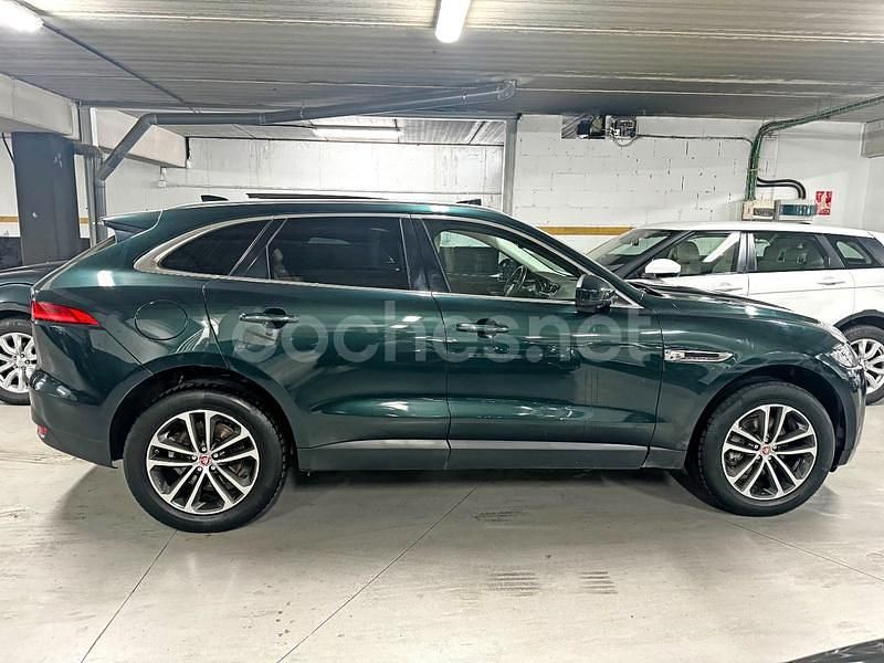 Usado Jaguar F-Pace Prestige 240 CV (176 kW) 2017 Verde SUV