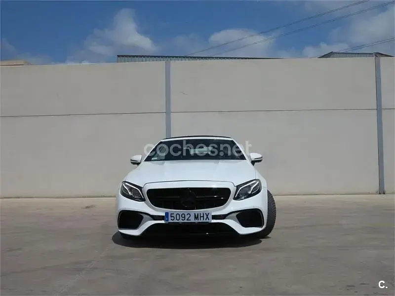 Usado Mercedes E200 184 CV (135 kW) 2018 Blanco Descapotable