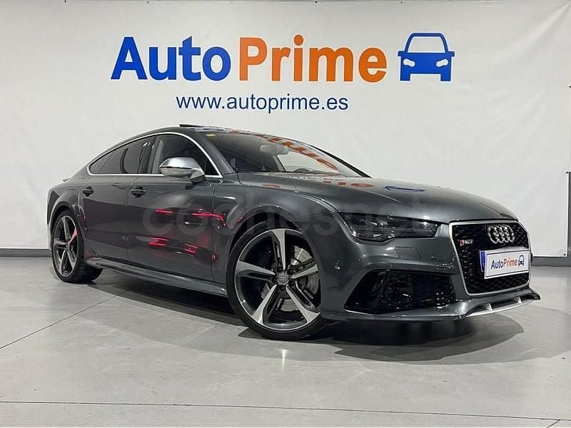 Usado Audi RS7 Sportback 560 CV (411 kW) 2015 Azul Utilitario