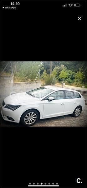 Blanco Usado 2015 Seat Leon ST Ecomotive Familiar | 8900 € (Precio justo) - Imagen 1/4