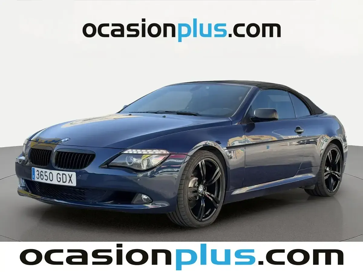 Usado BMW 630 Cabriolet 272 CV (200 kW) 2008 Gris Descapotable