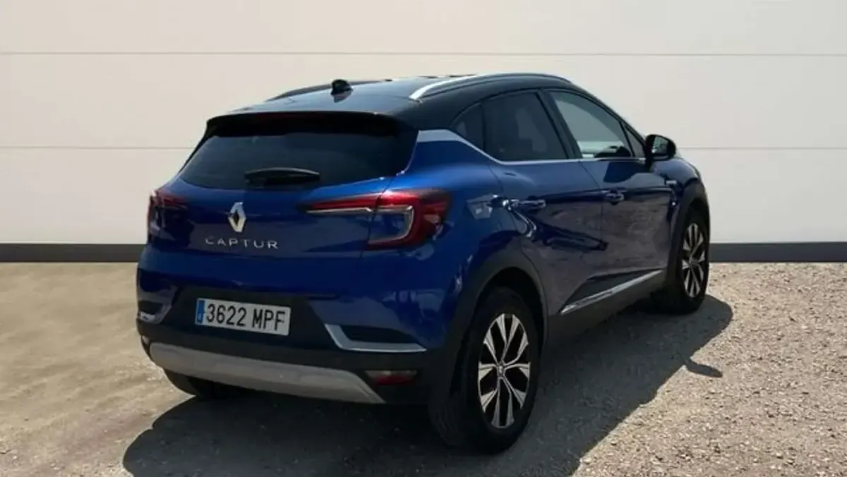 Usado Renault Captur Techno 90 CV (66 kW) 2024 Azul SUV