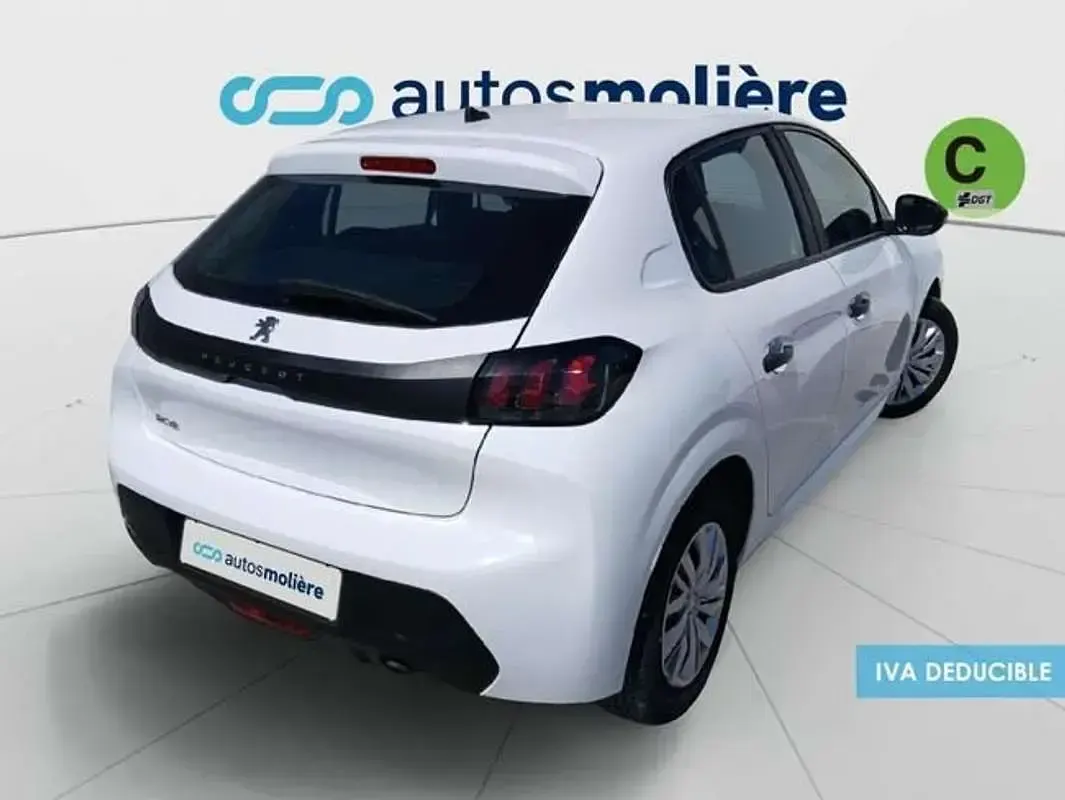 Usado Peugeot 208 S 75 CV (55 kW) 2022 Blanco Utilitario