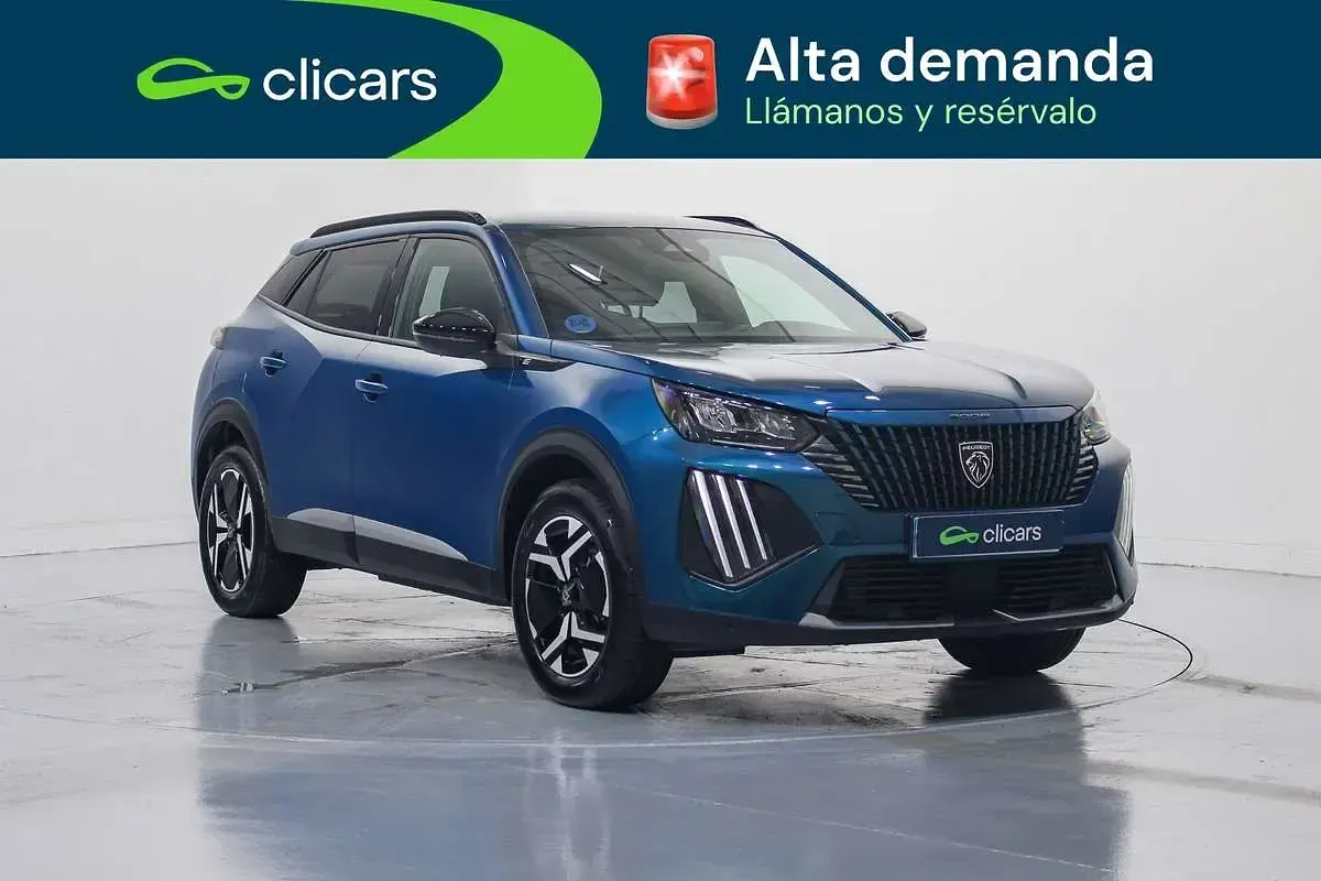 Usado Peugeot e-2008 Allure 114 kW (156 CV) 2025 Azul SUV