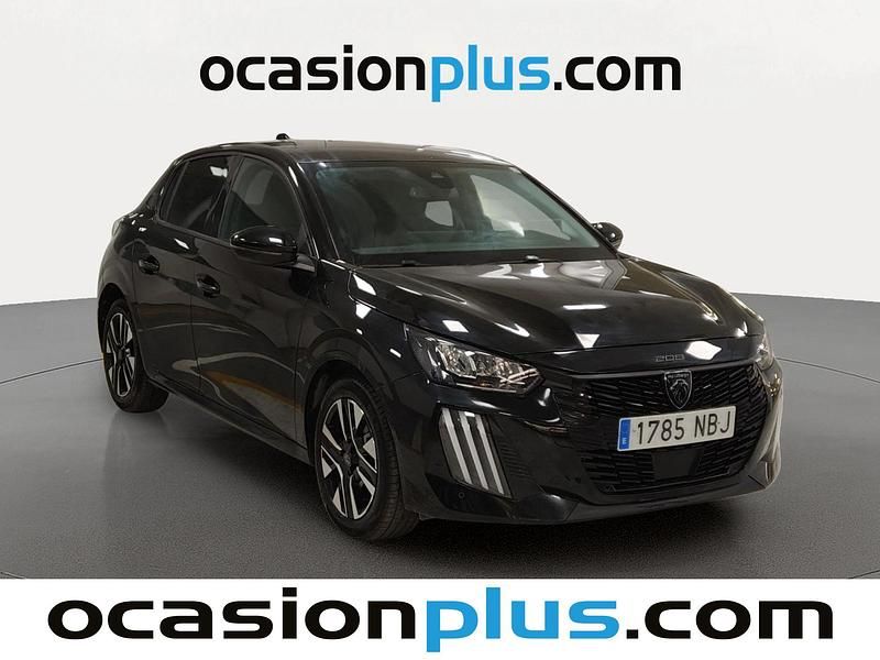 Usado Peugeot 208 Allure 102 CV (75 kW) 2025 Negro Utilitario