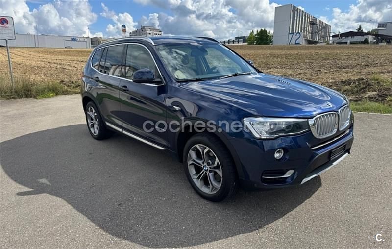 Azul Usado 2017 BMW X3 xLine SUV | 18.900 € (Buen precio) - Imagen 1/4