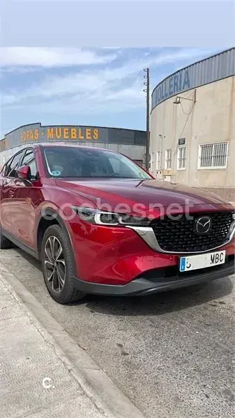 Usado Mazda CX-5 194 CV (142 kW) 2022 Granate SUV
