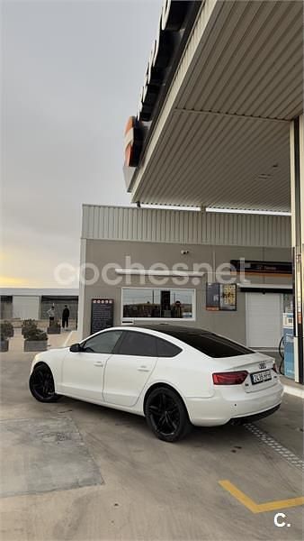 Usado Audi A5 Sportback Sport 143 CV (105 kW) 2013 Blanco Utilitario