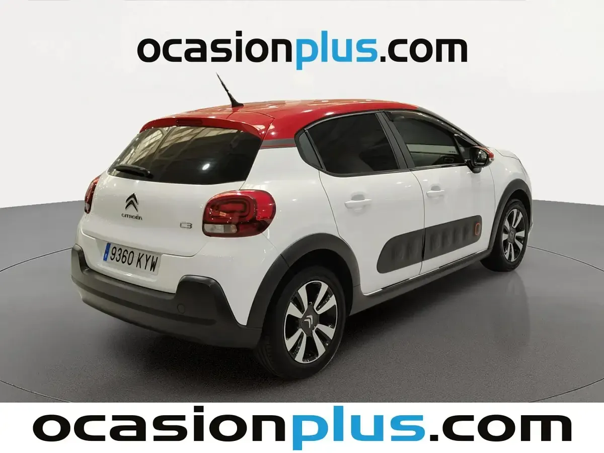 Usado Citroën C3 Feel 82 CV (60 kW) 2019 Blanco Utilitario
