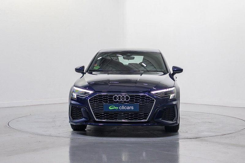 Usado Audi A3 S-Line 110 CV (80 kW) 2021 Azul Berlina