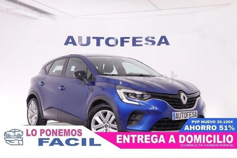 Usado Renault Captur Intens 90 CV (66 kW) 2022 Azul SUV
