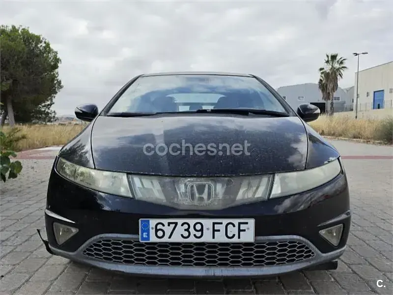Usado Honda Civic Sport 140 CV (102 kW) 2006 Negro Berlina
