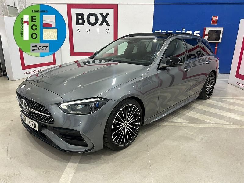 Gray Usado 2021 Mercedes C220 Familiar | 34.900 € (Caro) - Imagen 1/4