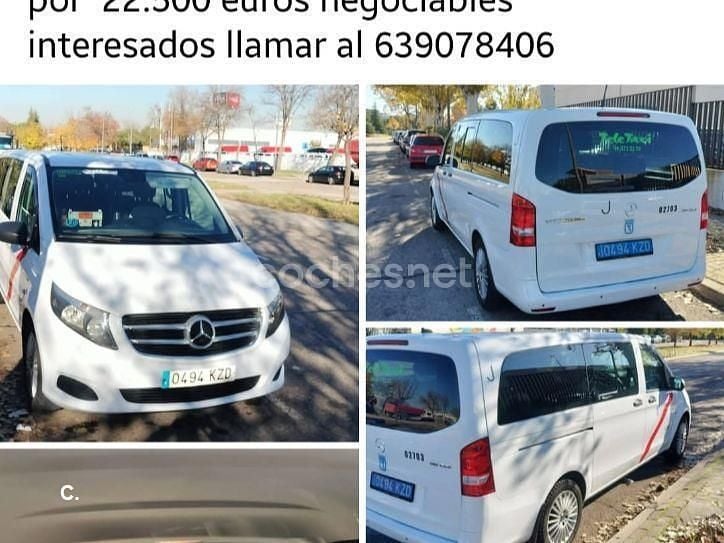 Usado Mercedes V200 Marco Polo 136 CV (100 kW) 2019 Blanco Monovolumen