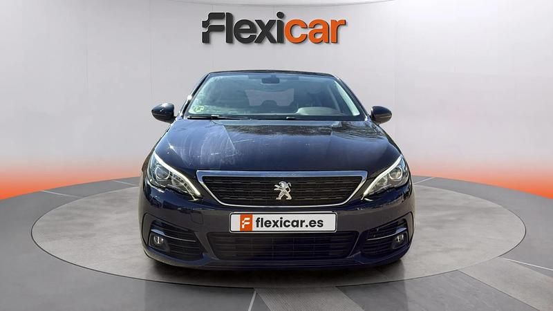 Usado Peugeot 308 Style 131 CV (96 kW) 2020 Azul Utilitario
