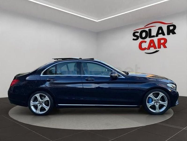 Usado Mercedes C350e 279 CV (205 kW) 2018 Azul Berlina