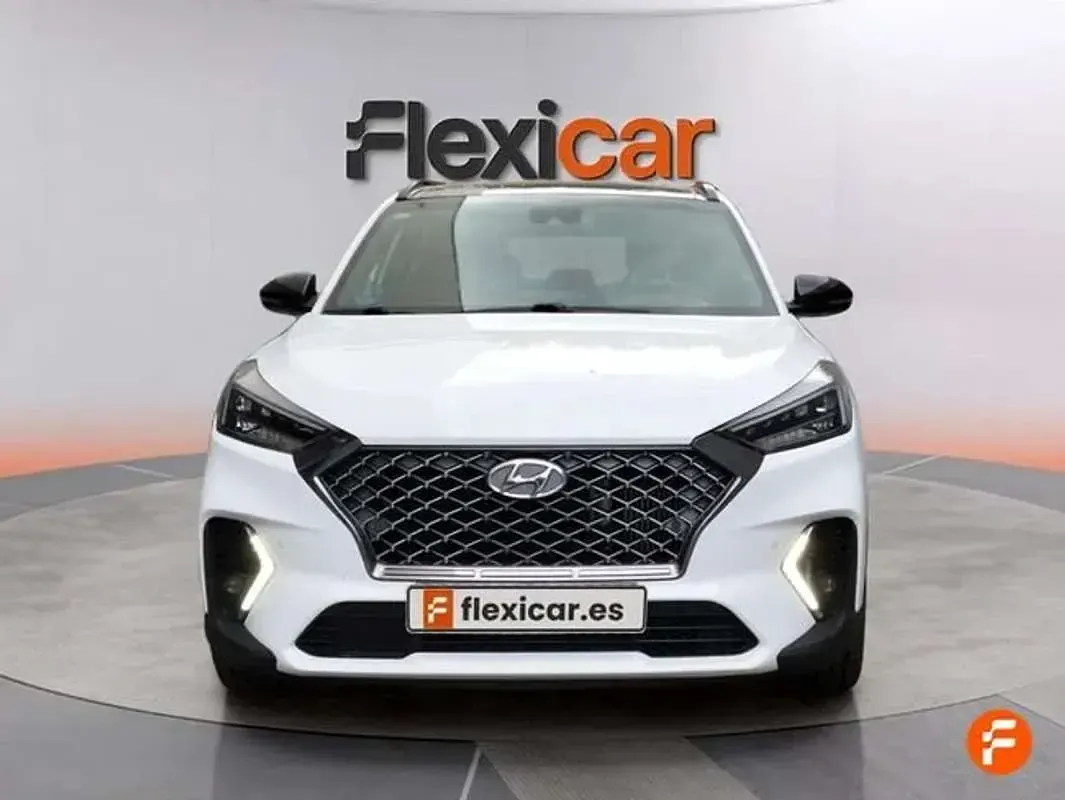 Usado Hyundai Tucson N Line 136 CV (100 kW) 2020 Blanco SUV