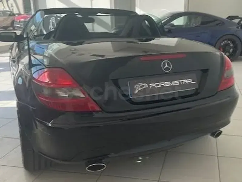 Usado Mercedes SLK200 AMG Edition 1 163 CV (119 kW) 2007 Negro Descapotable