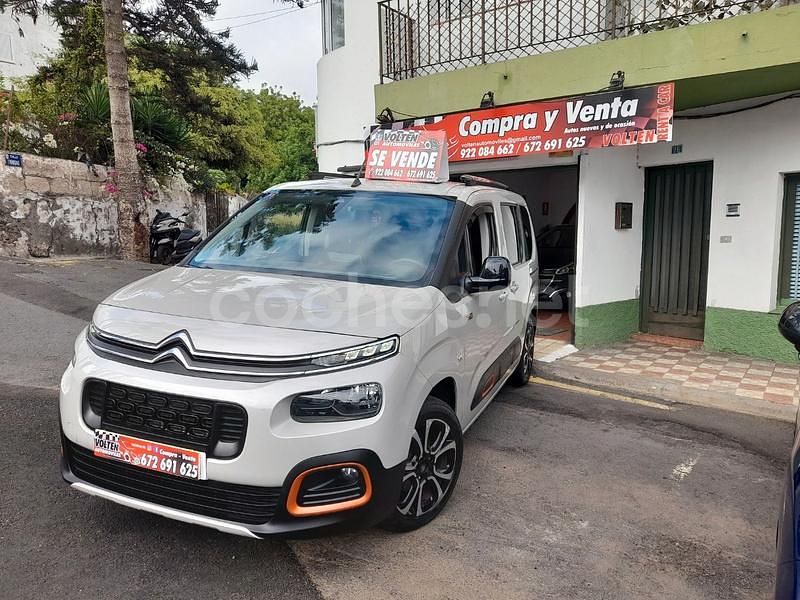 Beige Usado 2020 Citroën Berlingo Feel Monovolumen | 16.800 € (Caro) - Imagen 1/4