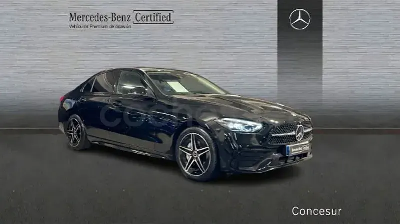 Usado Mercedes C300e 313 CV (230 kW) 2024 Negro Berlina