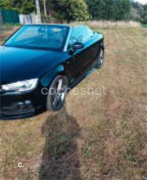 Negro Usado 2015 Audi A3 Cabriolet Descapotable | 14.000 € (Super precio) - Imagen 1/4