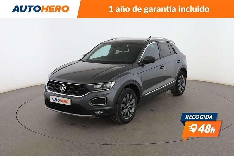 Marrón Usado 2021 VW T-Roc Sport SUV | 21.237 € (Precio justo) - Imagen 1/3