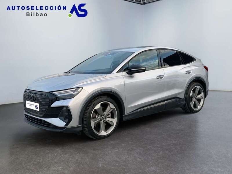 Gris Usado 2023 Audi Q4 Sportback e-tron S-Line SUV | 46.700 € (Caro) - Imagen 1/4