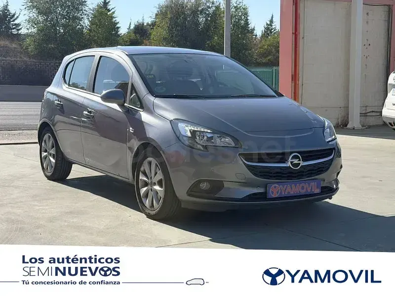 Usado Opel Corsa Selective 95 CV (69 kW) 2017 Gris / plata Utilitario