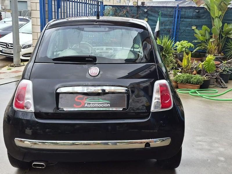 Usado Fiat 500 Lounge 69 CV (50 kW) 2011 Negro Berlina