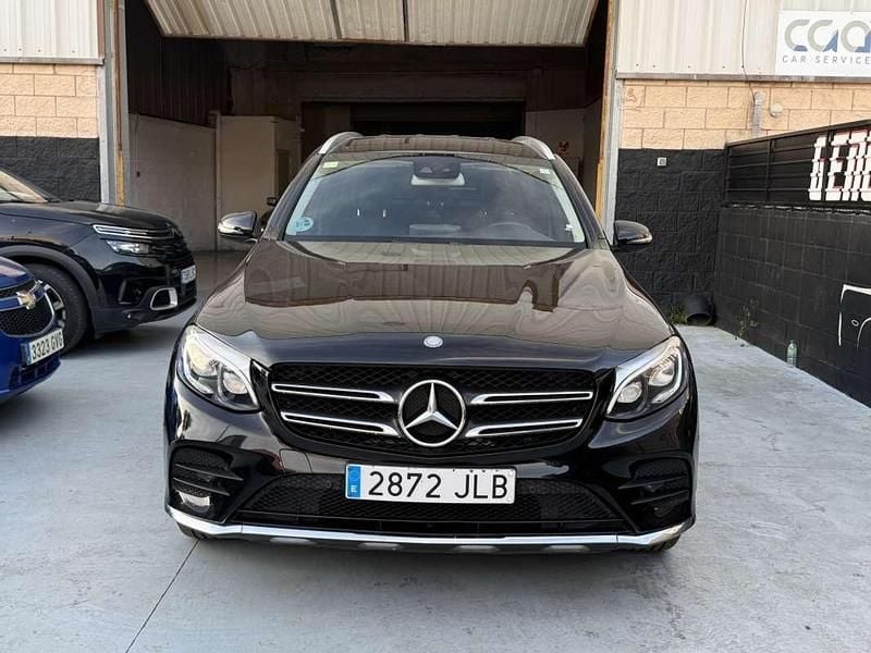 Usado Mercedes GLC220 170 CV (125 kW) 2016 Negro SUV