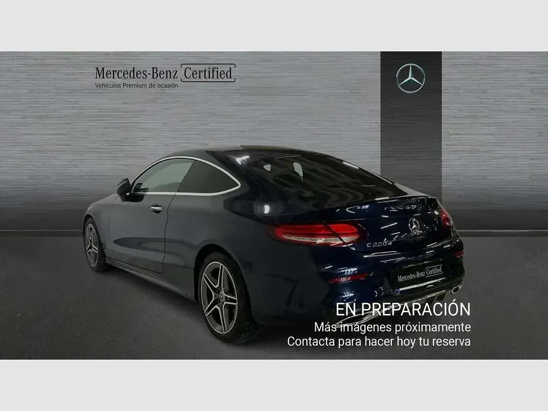Usado Mercedes C220 194 CV (142 kW) 2020 Azul Coupe