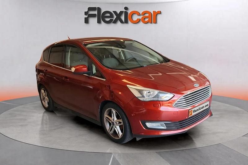 Granate Usado 2018 Ford C-MAX Titanium Monovolumen | 9990 € (Buen precio) - Imagen 1/4