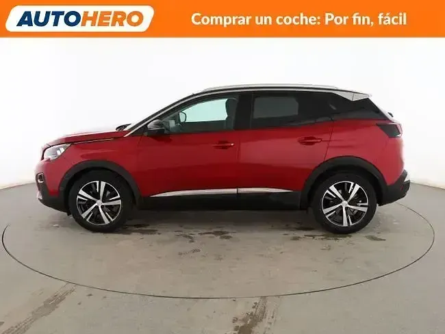Usado Peugeot 3008 Allure 130 CV (95 kW) 2019 Rojo SUV