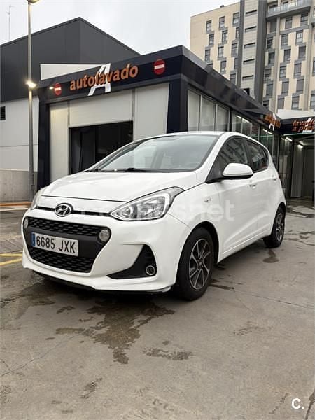 Usado Hyundai i10 87 CV (63 kW) 2017 Blanco Utilitario