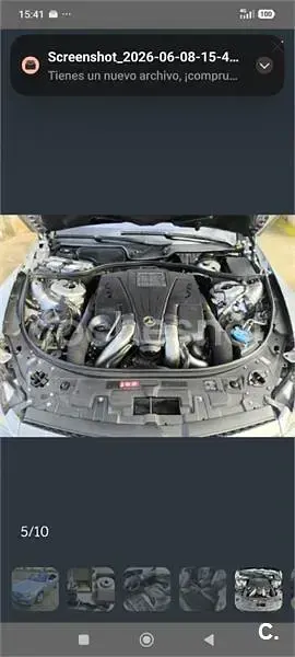 Usado Mercedes CL500 435 CV (319 kW) 2011 Gris / plata Coupe