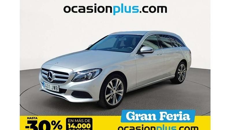 Plateado Usado 2017 Mercedes C220 Familiar | 23.450 € (Precio justo) - Imagen 1/4