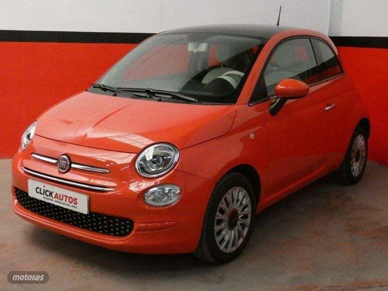 Rojo Usado 2020 Fiat 500 Lounge Utilitario | 9600 € (Precio justo) - Imagen 1/4